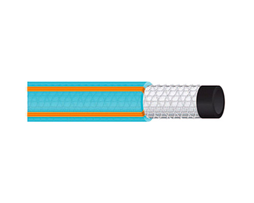 Шланг для поливу 5 Зірок LAKE 3/4" L25 rudes