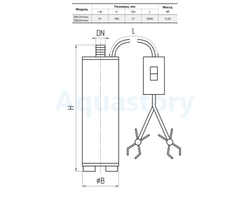 Насос для дизельного палива Насоси+ DB12V mini